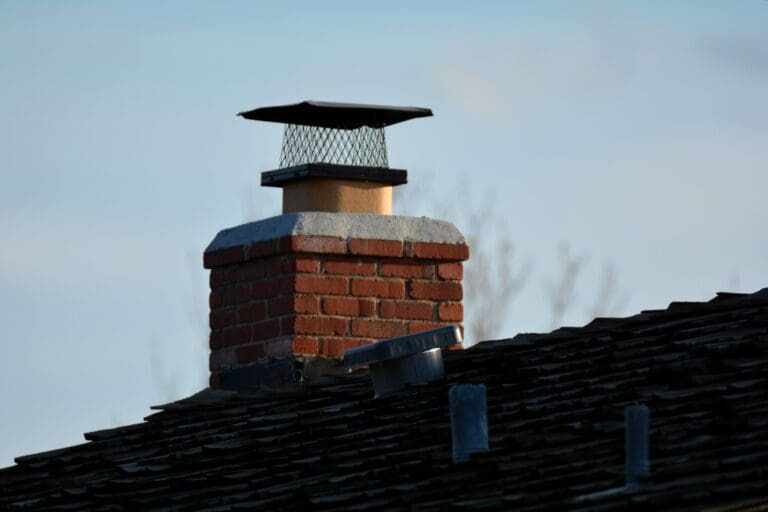 Brick Chimney Cap & Crown Installation